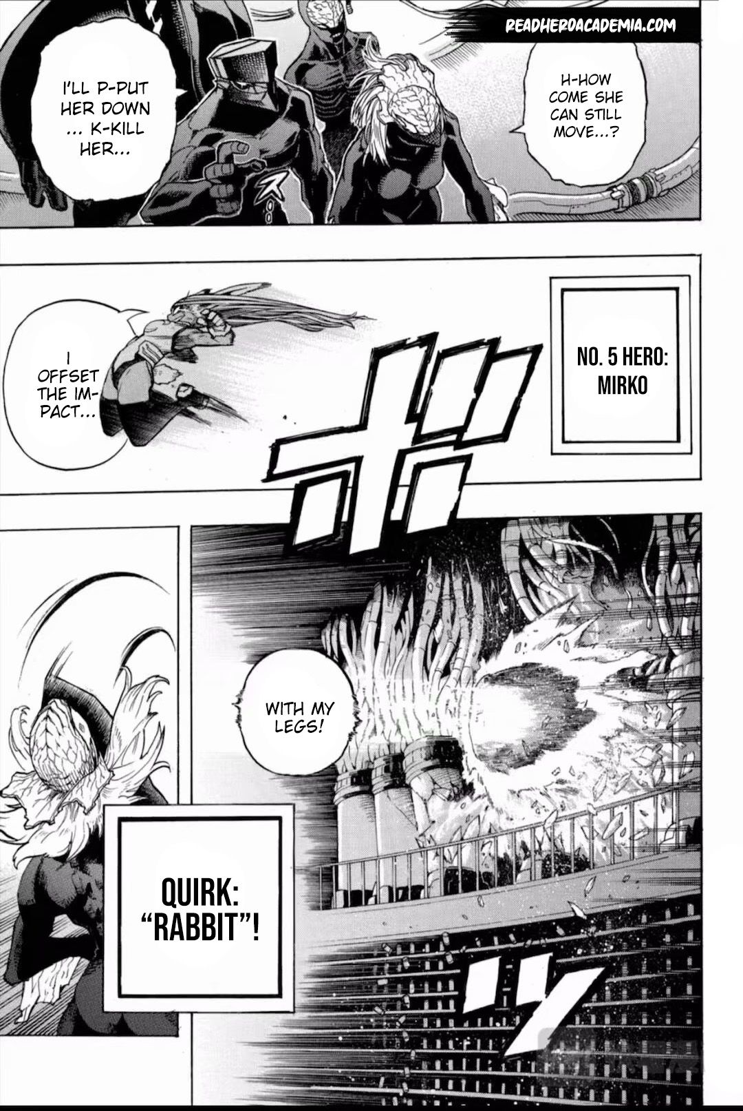 My Hero Academia, chapter 262