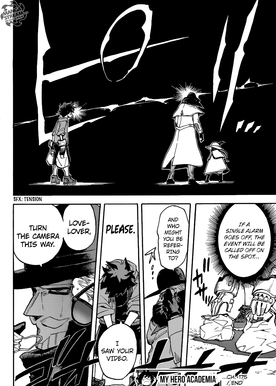 My Hero Academia, chapter 175