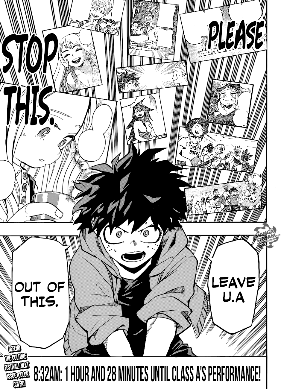 My Hero Academia, chapter 175