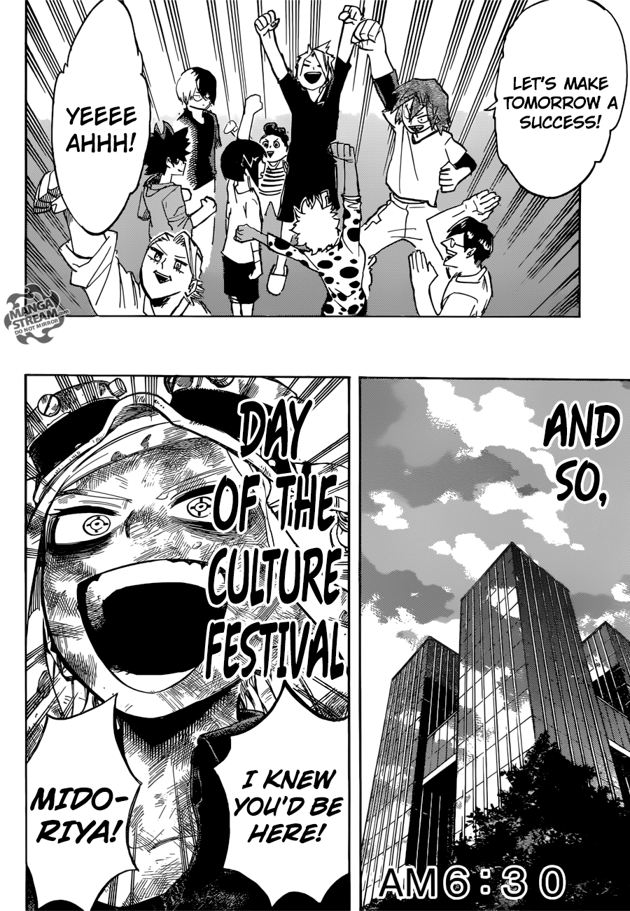 My Hero Academia, chapter 175