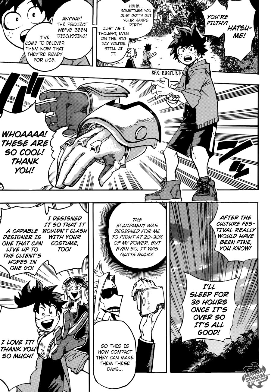 My Hero Academia, chapter 175