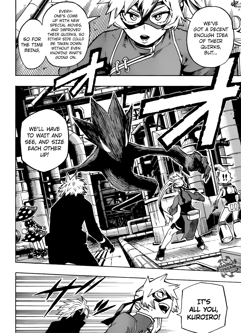 My Hero Academia, chapter 198