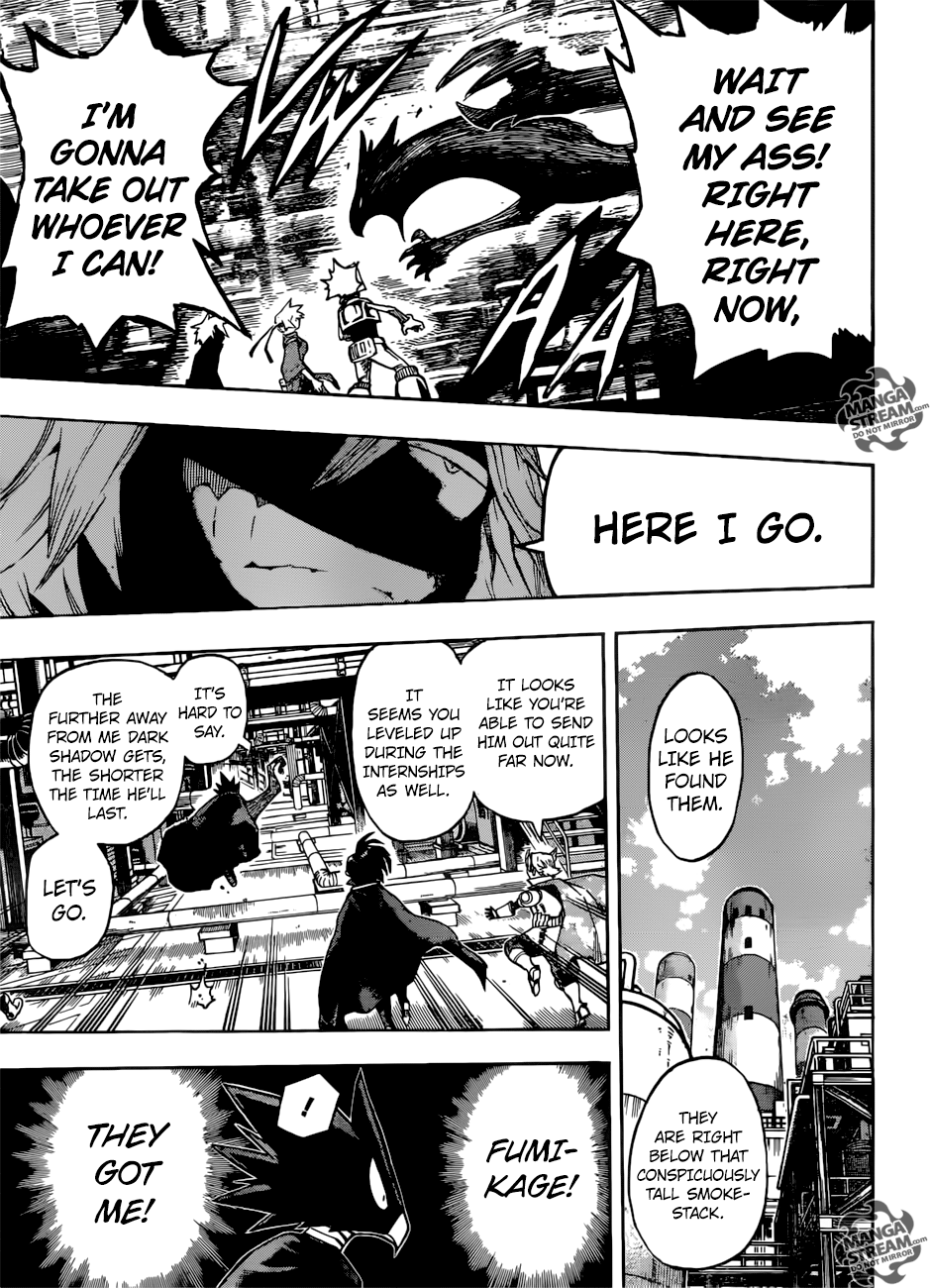 My Hero Academia, chapter 198