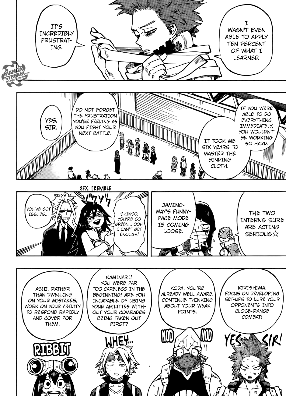 My Hero Academia, chapter 198