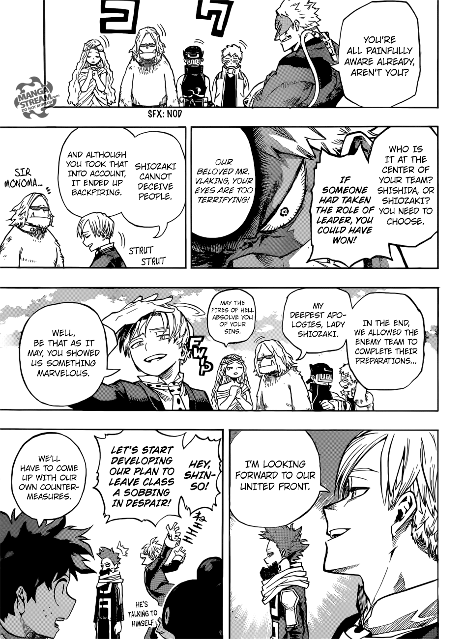 My Hero Academia, chapter 198