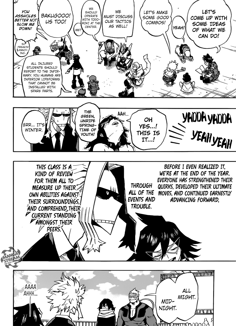 My Hero Academia, chapter 198