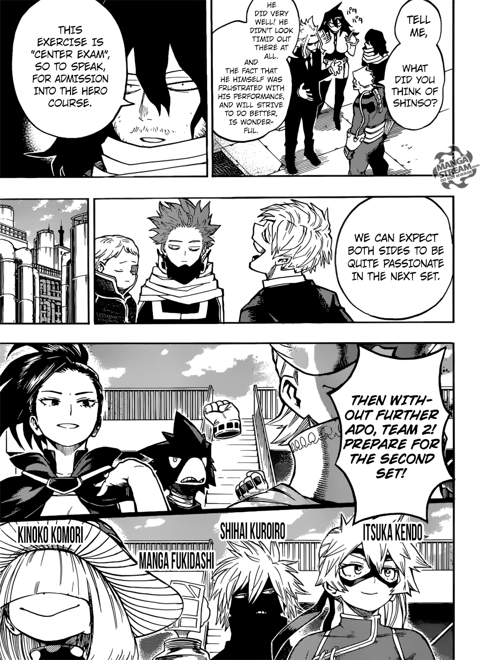 My Hero Academia, chapter 198