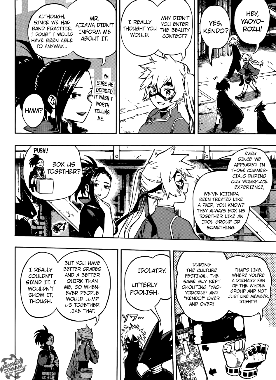 My Hero Academia, chapter 198