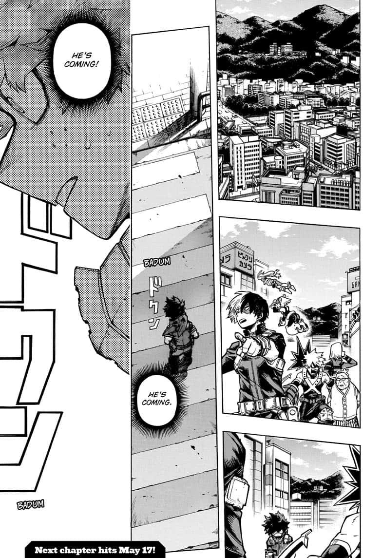 My Hero Academia, chapter 270