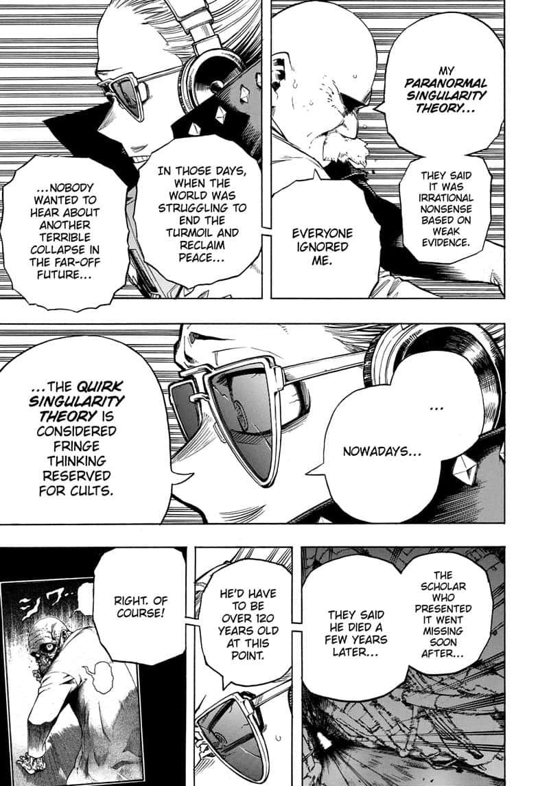 My Hero Academia, chapter 270