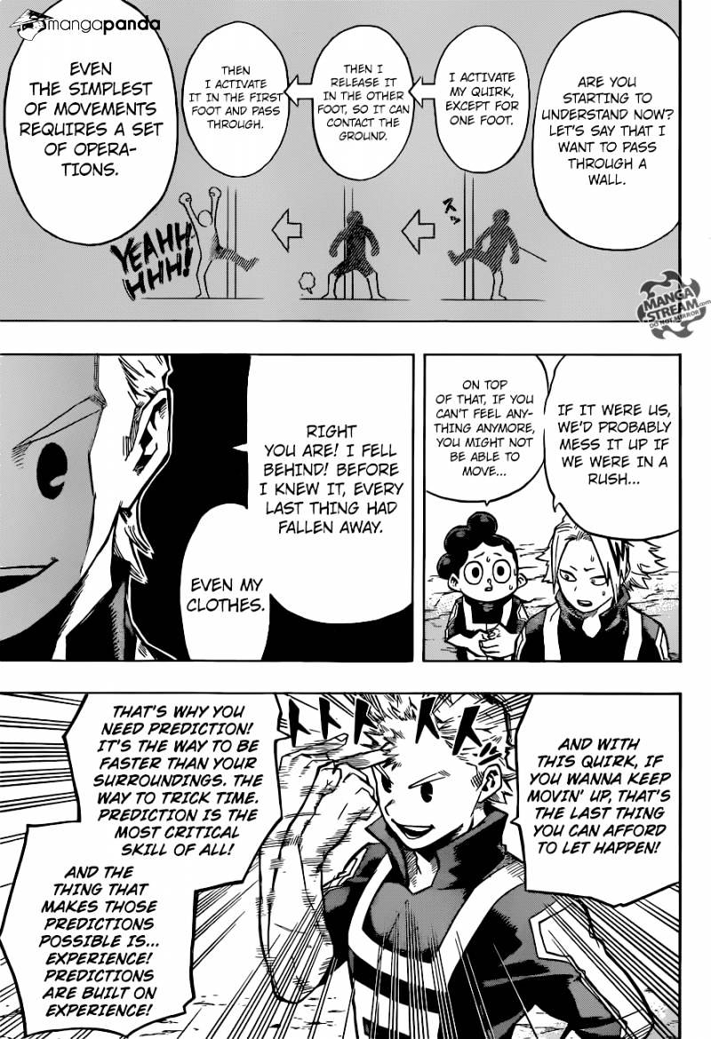 My Hero Academia, chapter 124