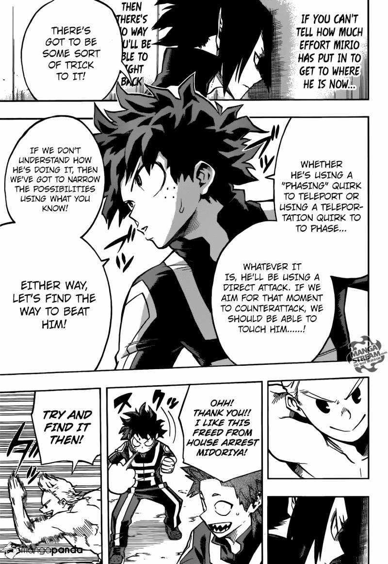 My Hero Academia, chapter 124