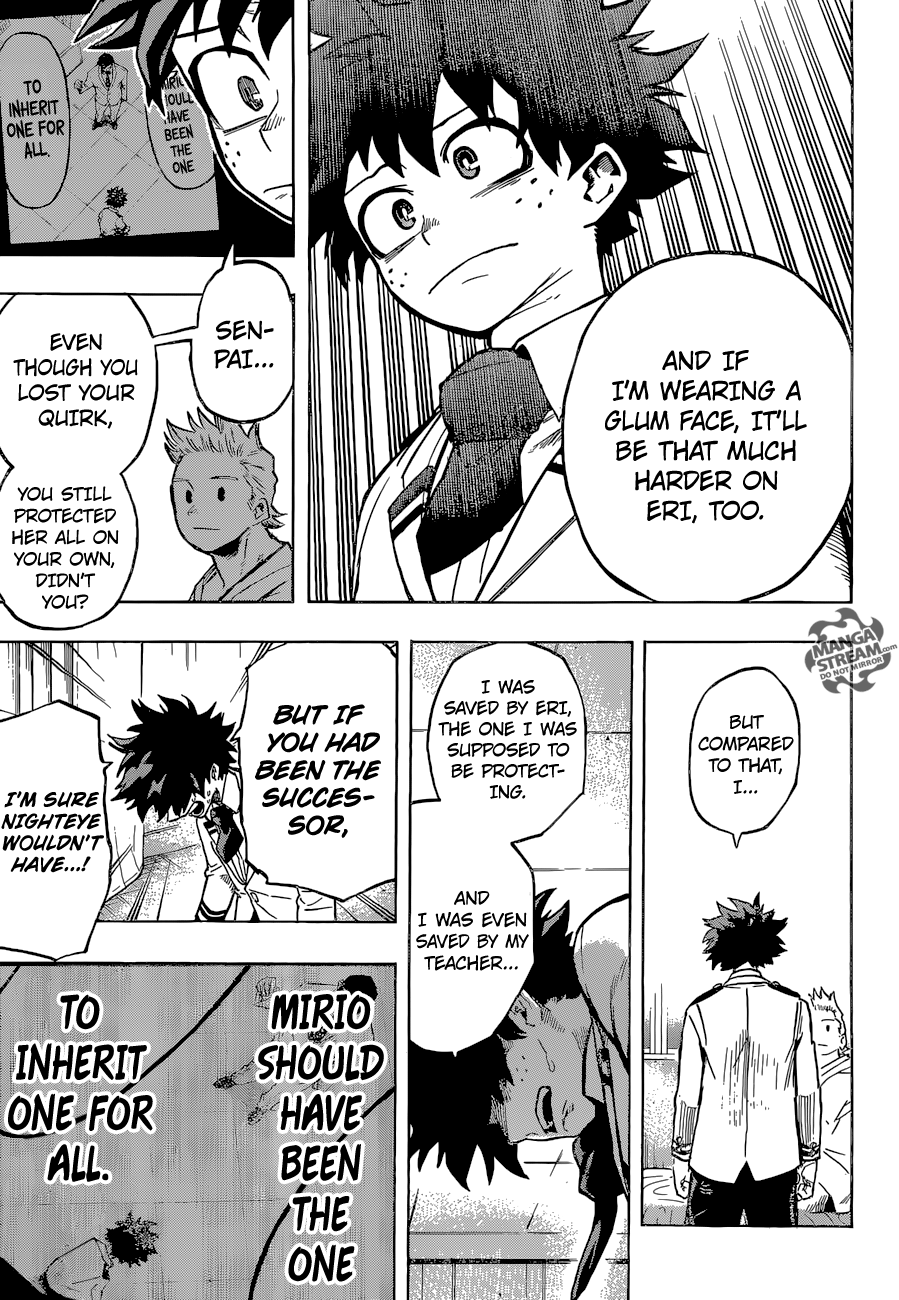 My Hero Academia, chapter 162