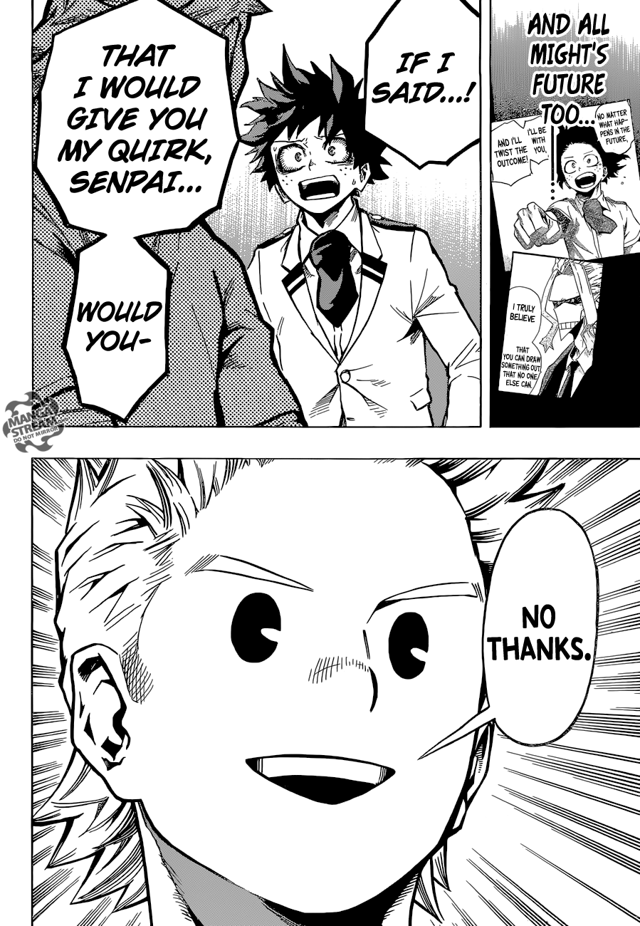 My Hero Academia, chapter 162