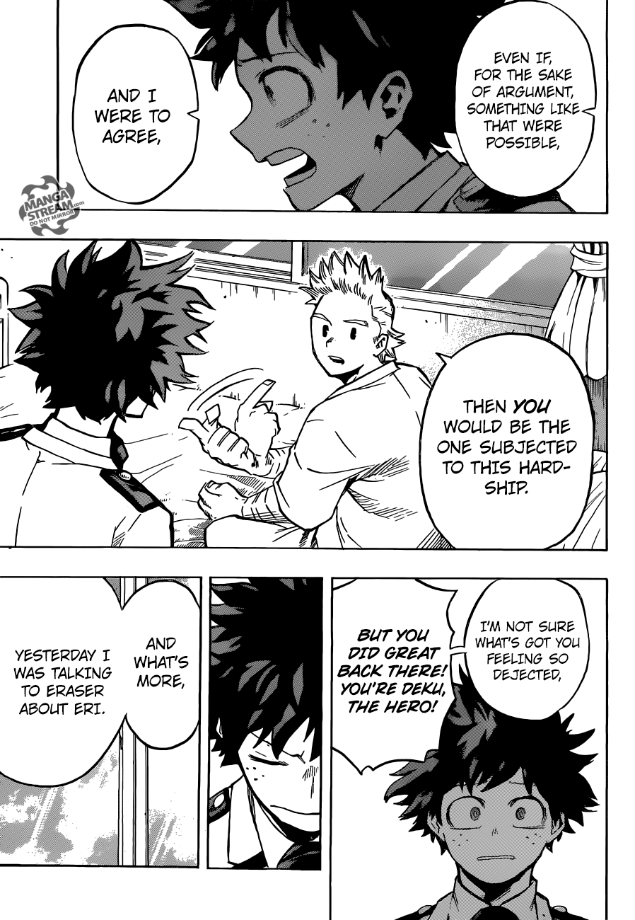 My Hero Academia, chapter 162