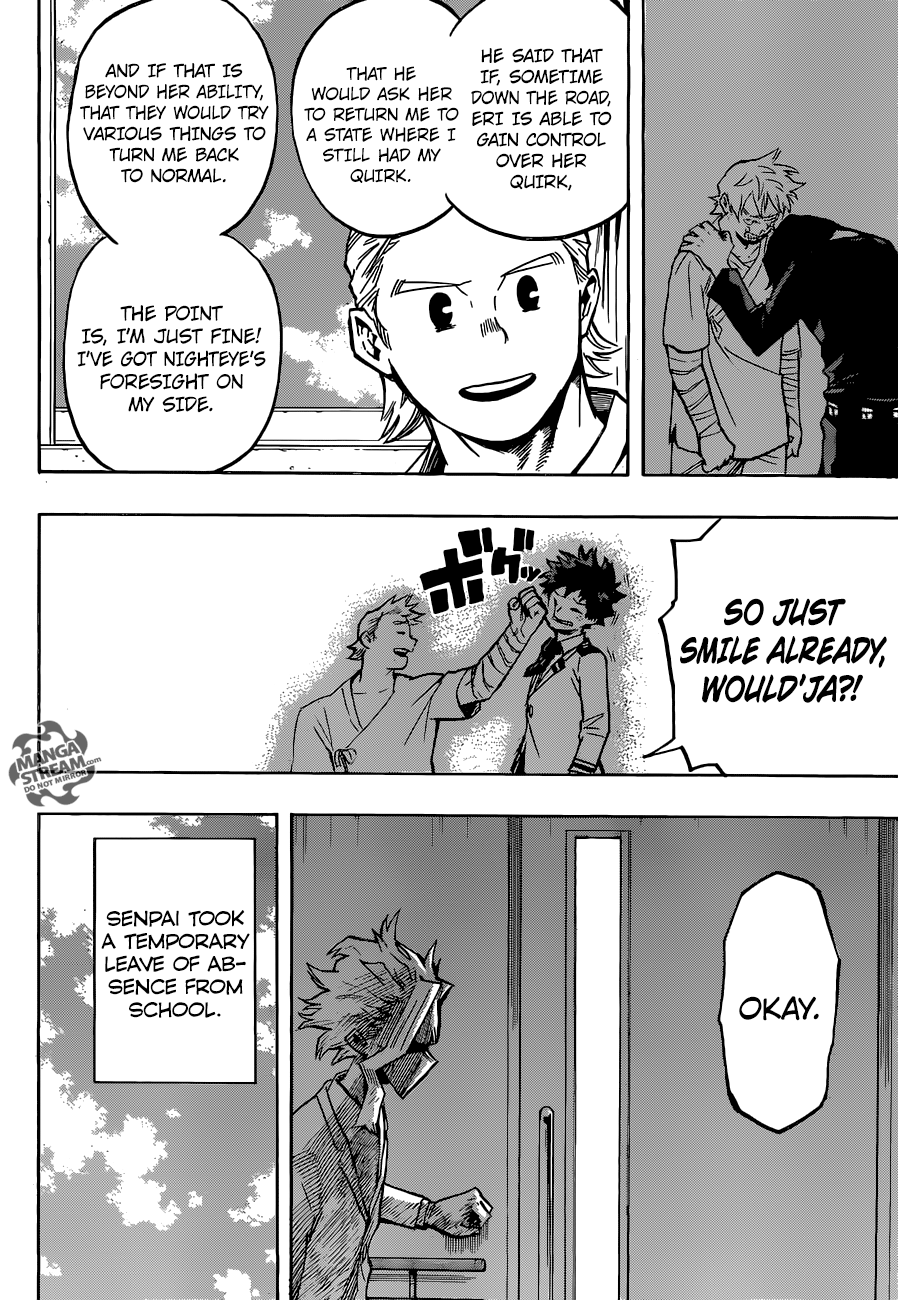 My Hero Academia, chapter 162