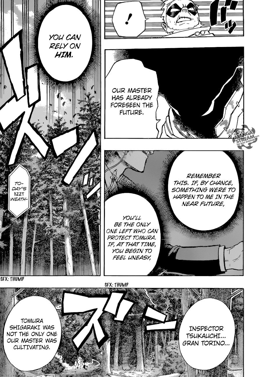 My Hero Academia, chapter 162