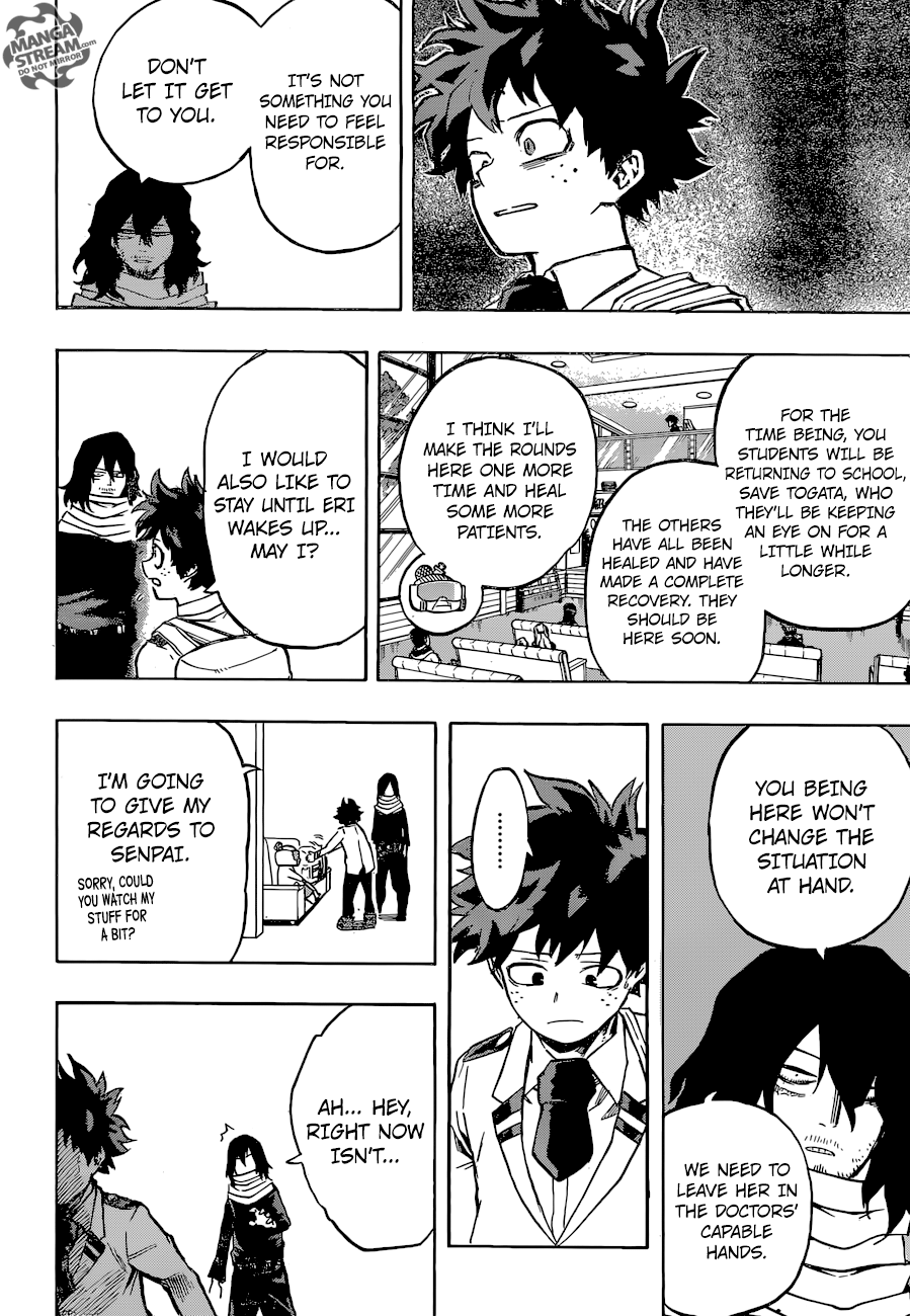 My Hero Academia, chapter 162