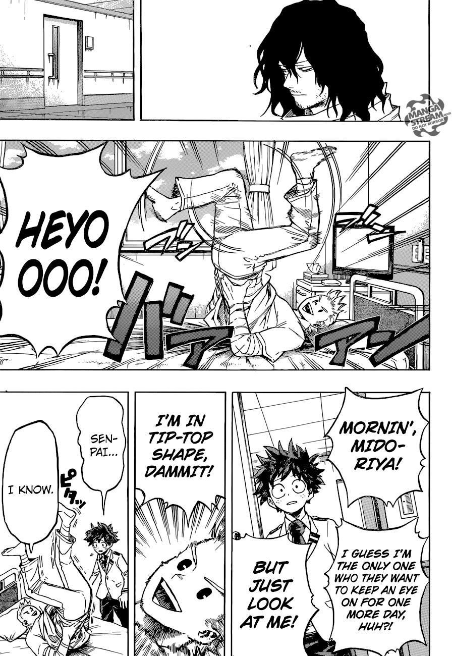 My Hero Academia, chapter 162