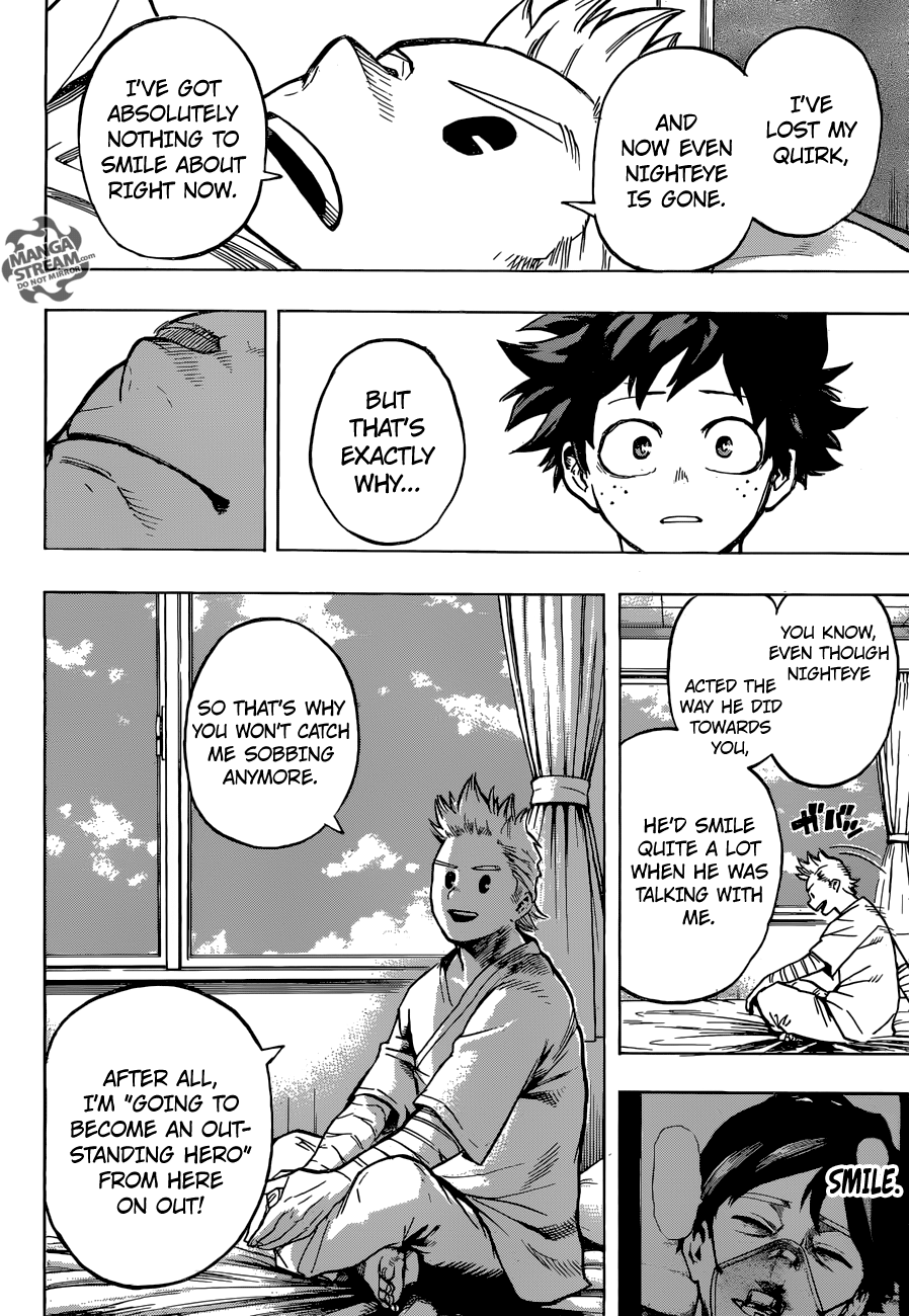 My Hero Academia, chapter 162