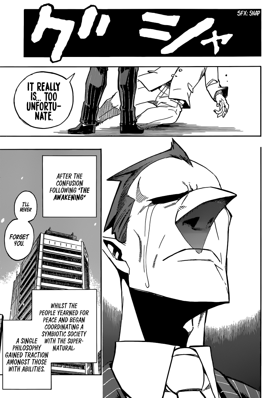 My Hero Academia, chapter 218