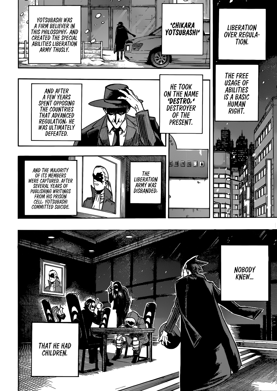 My Hero Academia, chapter 218