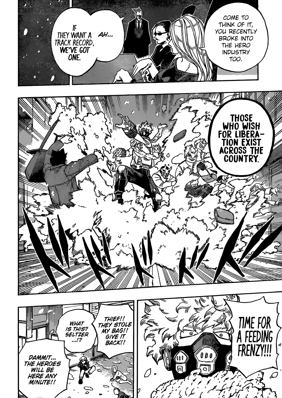 My Hero Academia, chapter 218