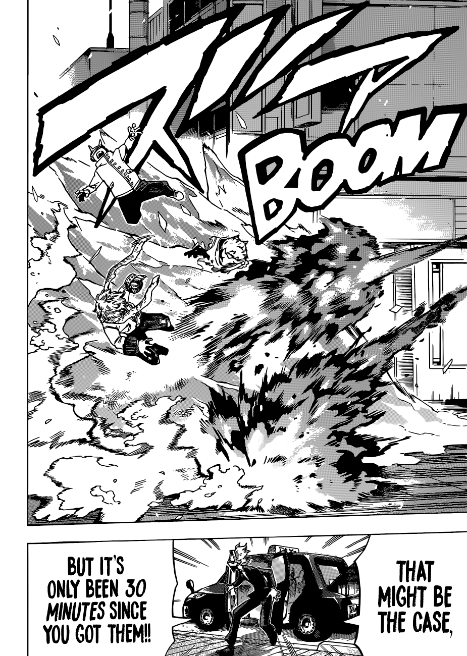 My Hero Academia, chapter 218