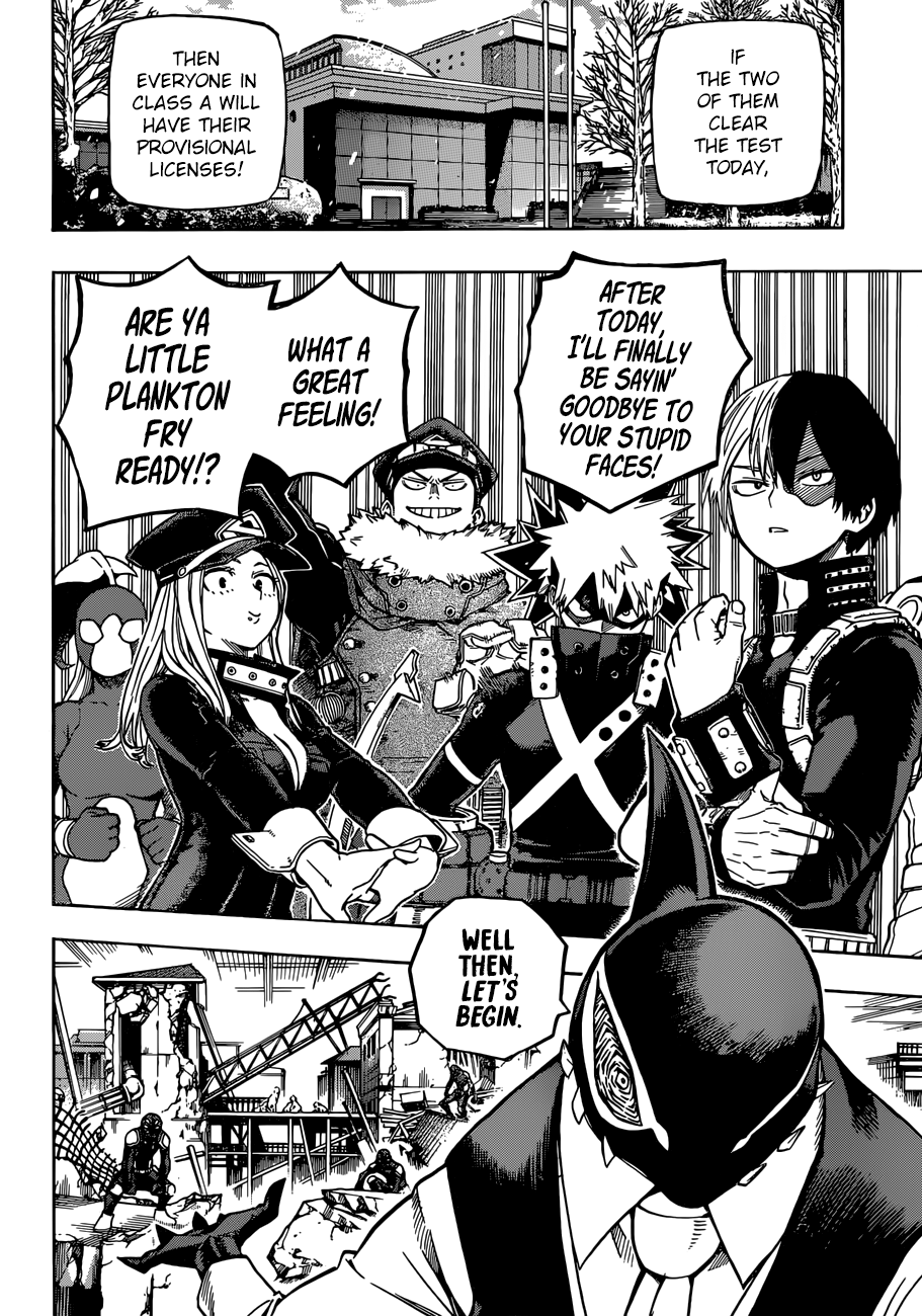 My Hero Academia, chapter 218