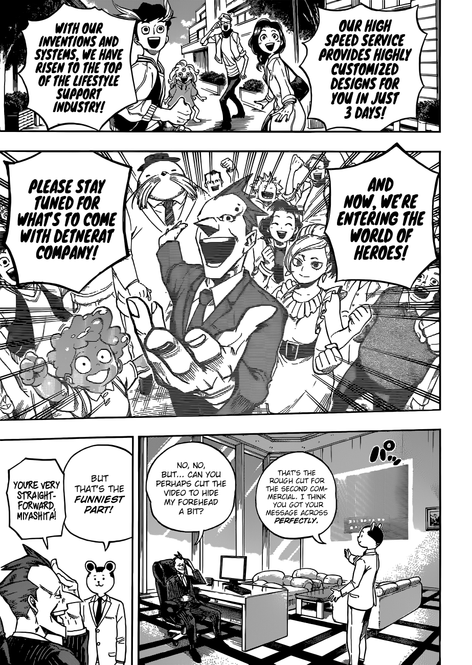 My Hero Academia, chapter 218