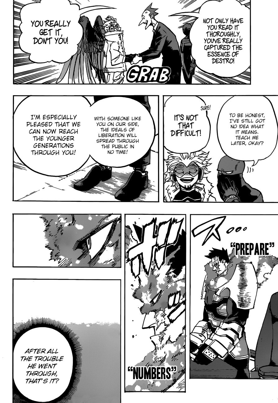 My Hero Academia, chapter 246