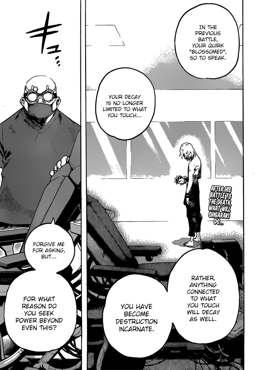 My Hero Academia, chapter 246