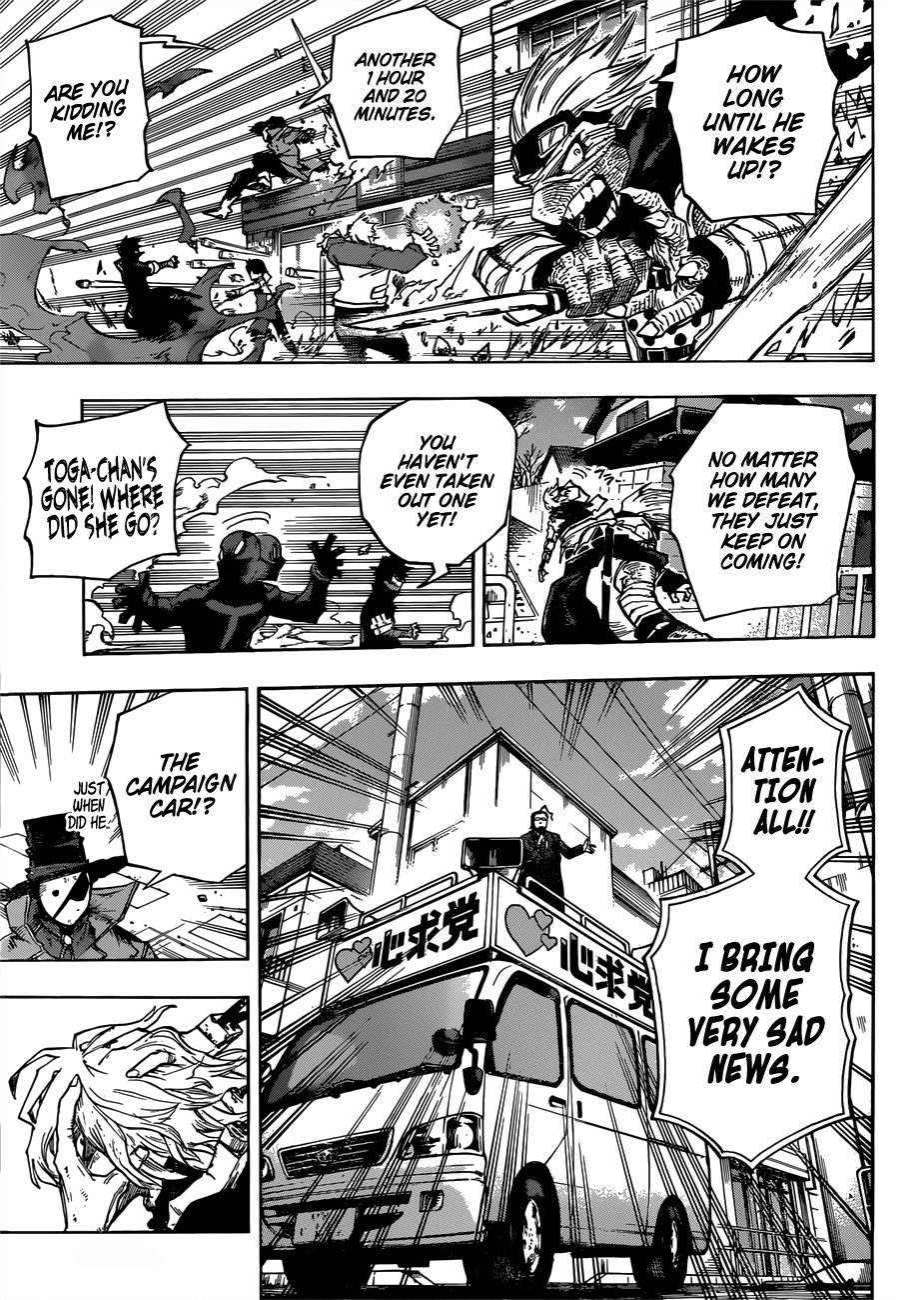 My Hero Academia, chapter 227