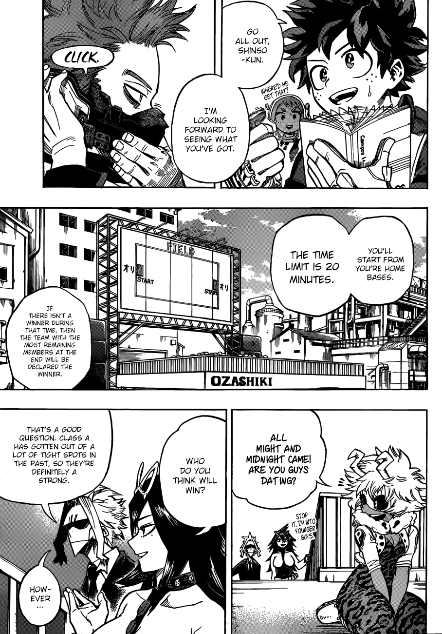 My Hero Academia, chapter 195