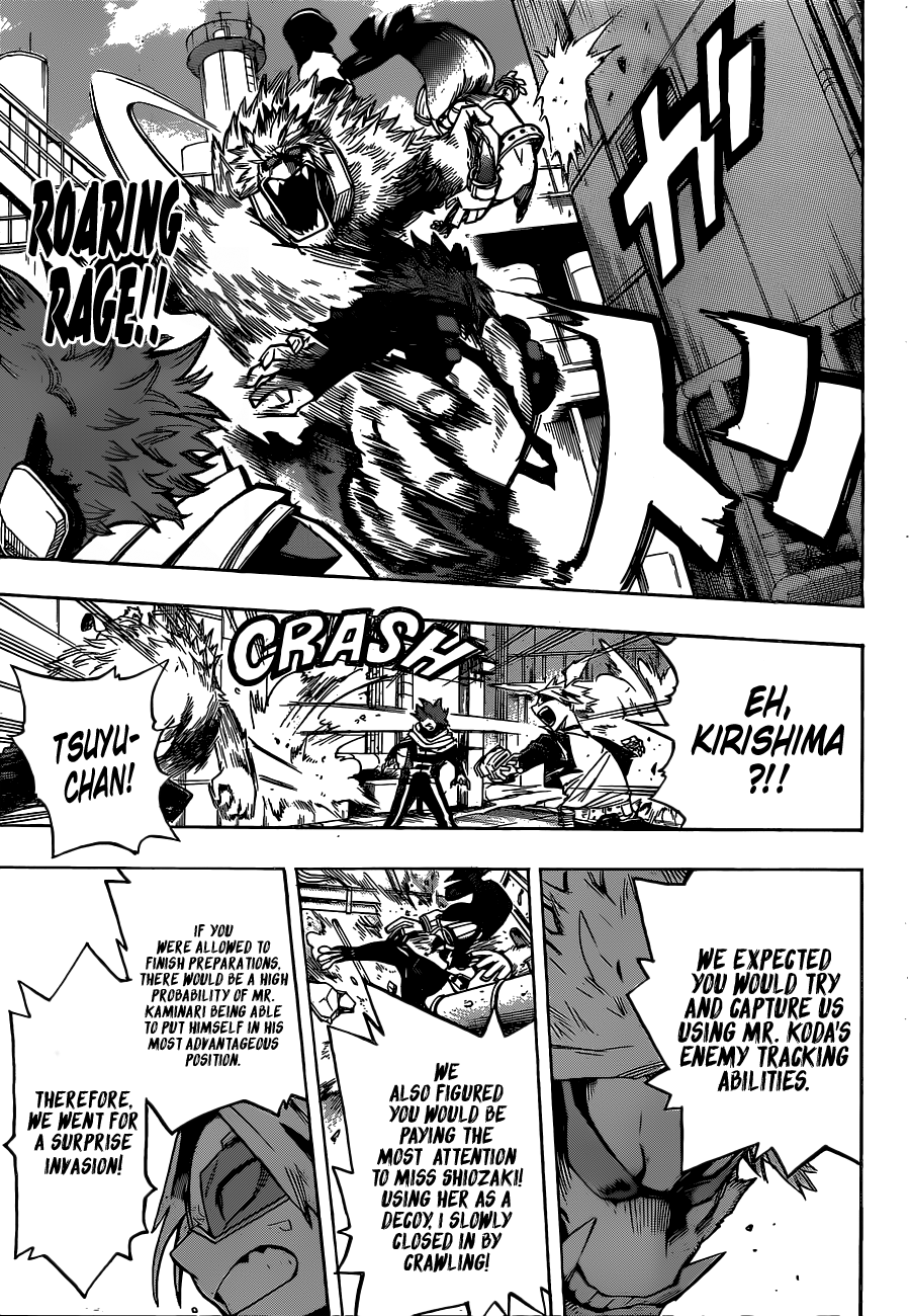 My Hero Academia, chapter 195