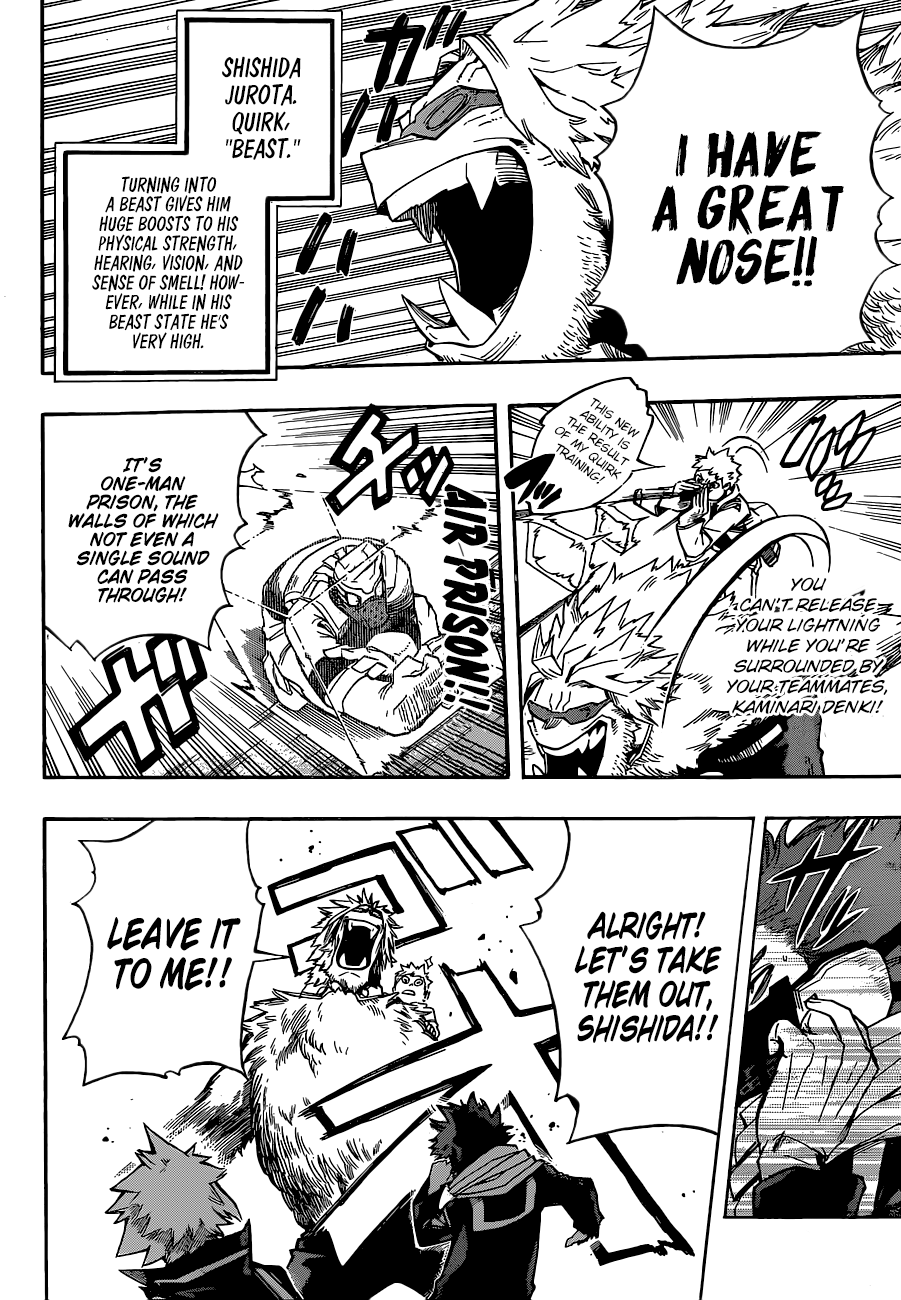 My Hero Academia, chapter 195