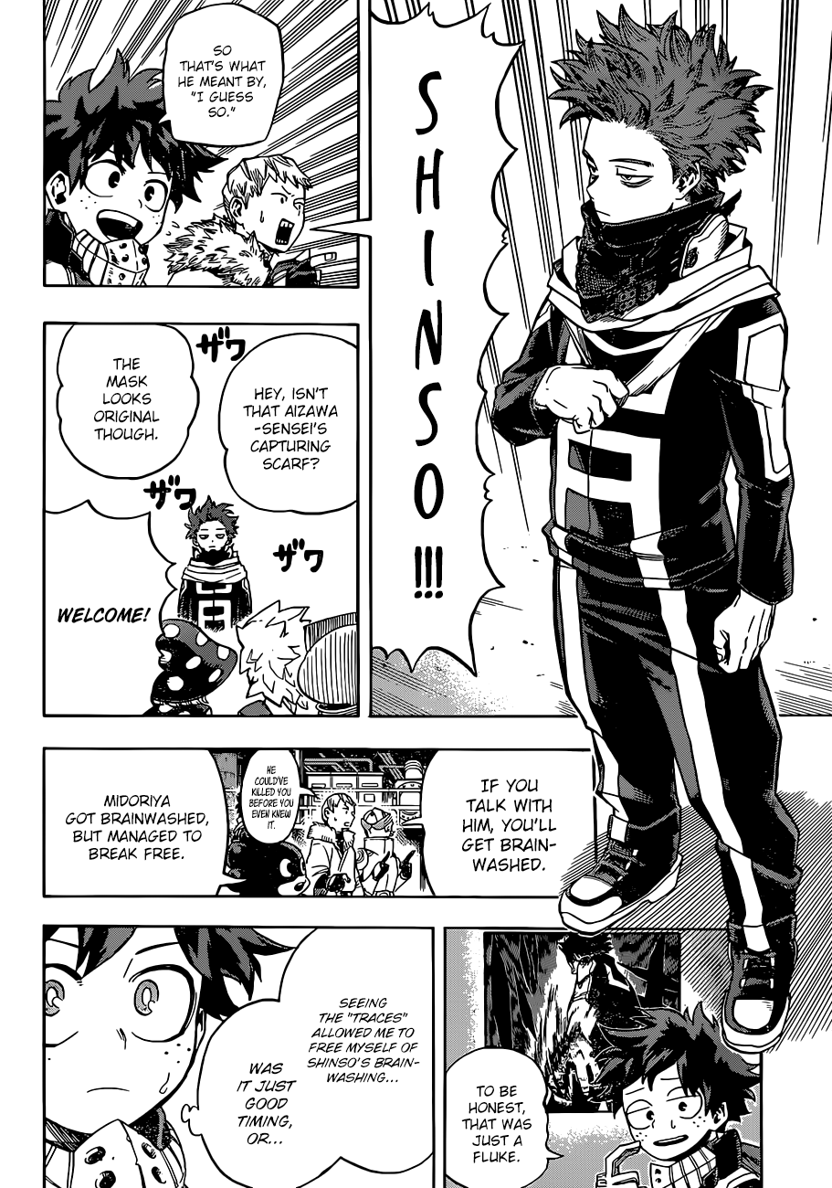 My Hero Academia, chapter 195