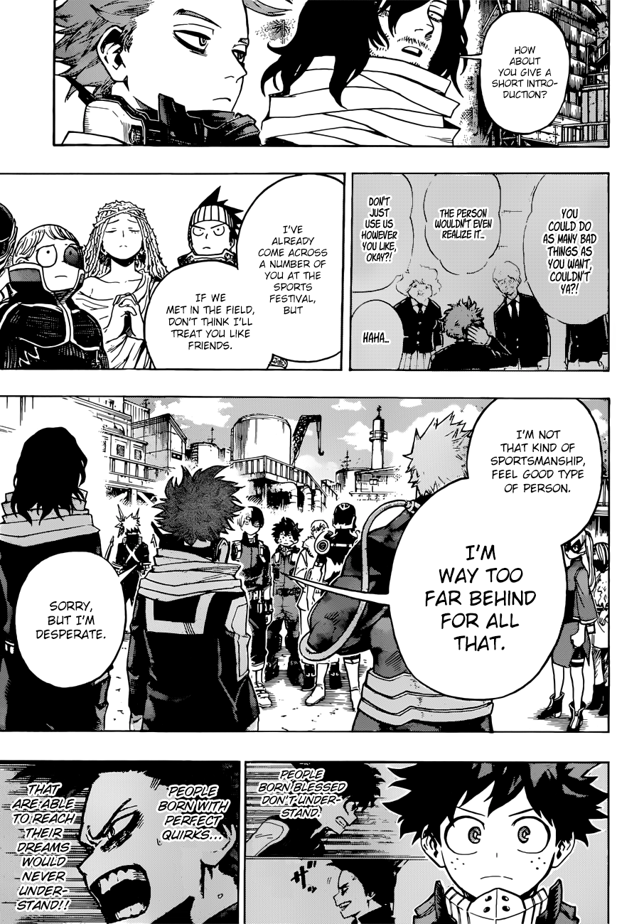 My Hero Academia, chapter 195