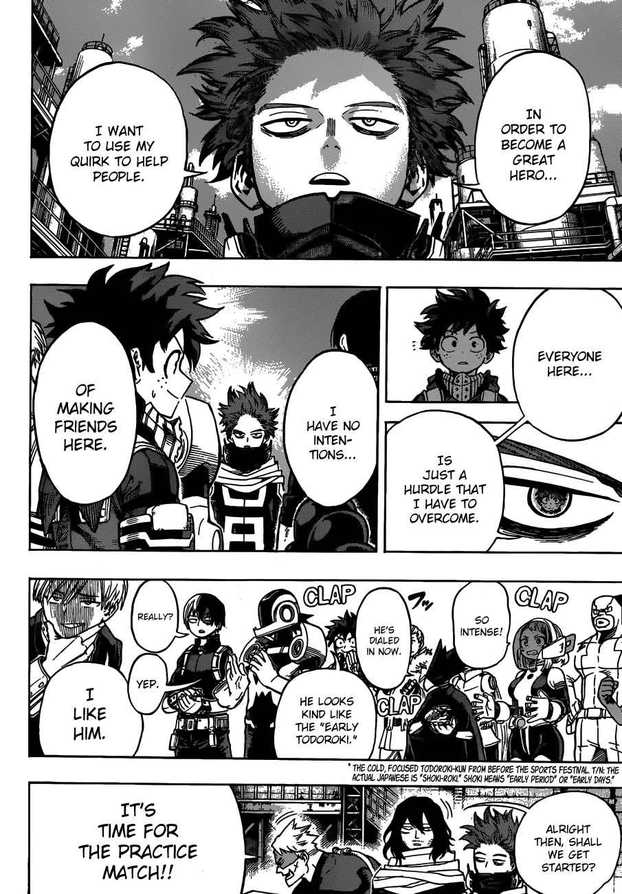 My Hero Academia, chapter 195