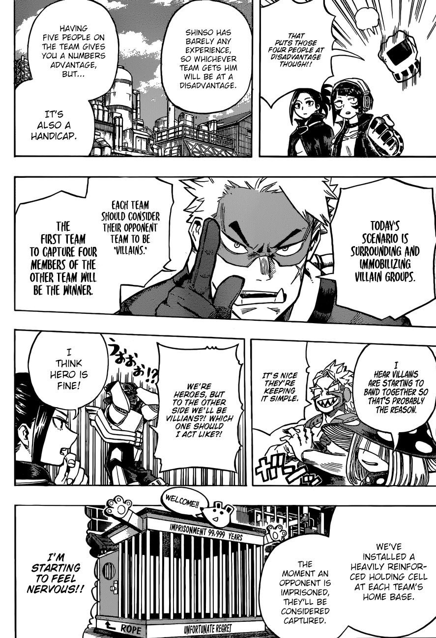 My Hero Academia, chapter 195