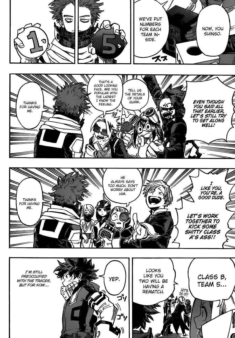 My Hero Academia, chapter 195