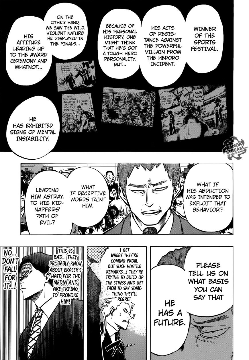 My Hero Academia, chapter 86