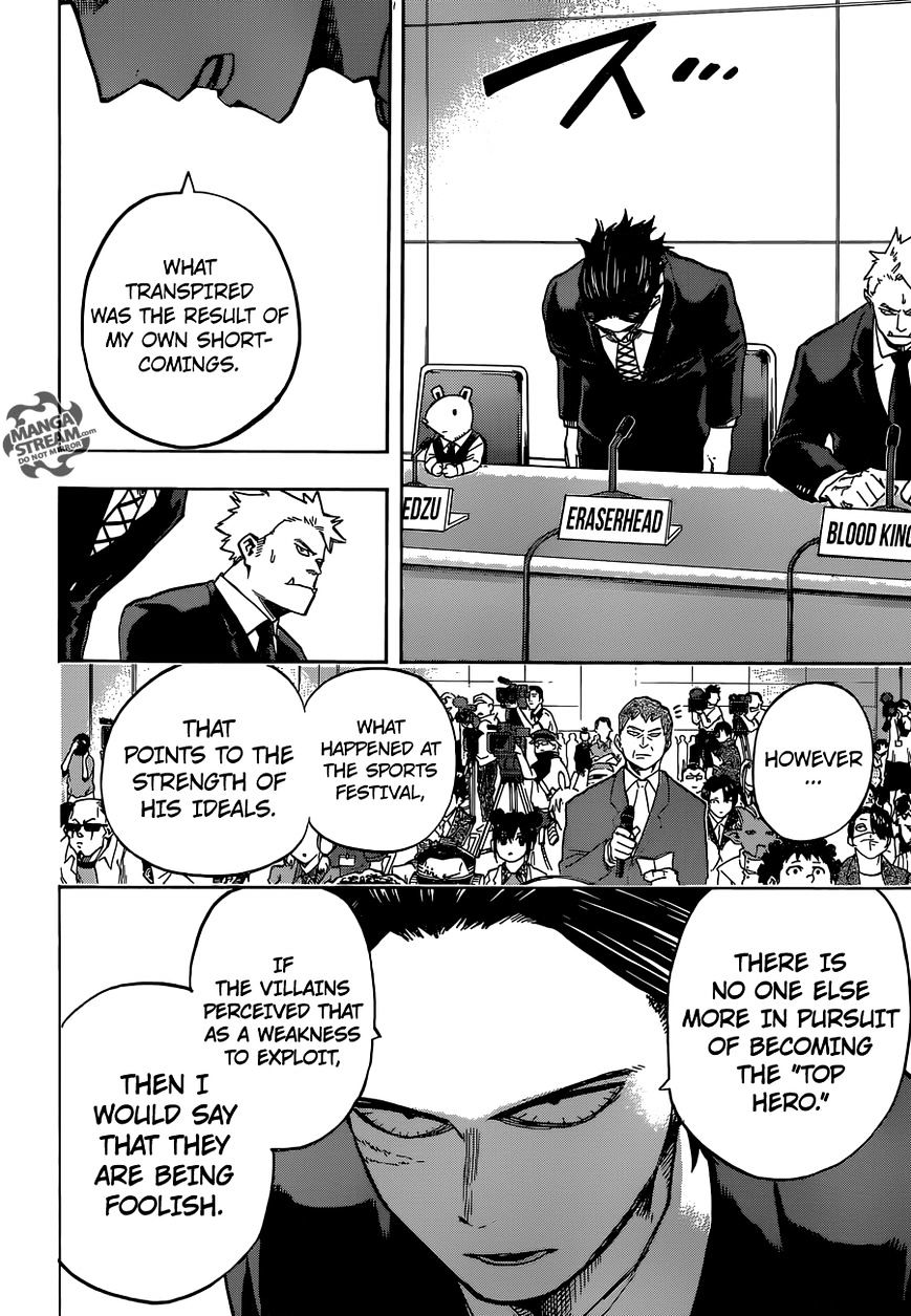 My Hero Academia, chapter 86