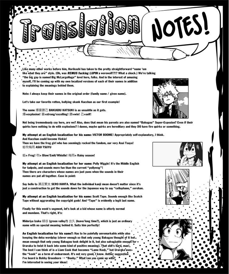 My Hero Academia, chapter 27