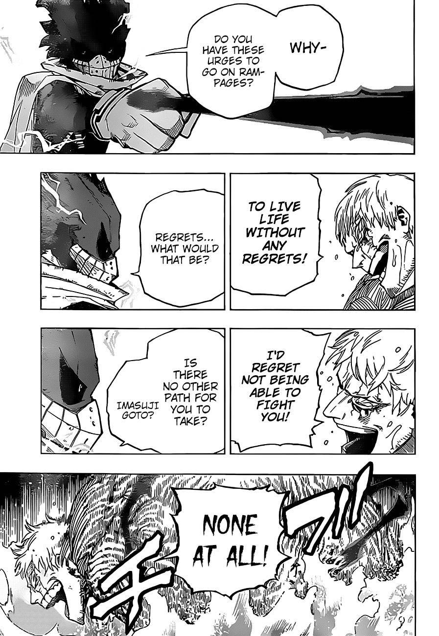 My Hero Academia, chapter 308