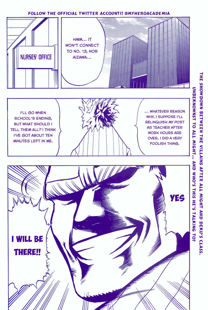 My Hero Academia, chapter 15