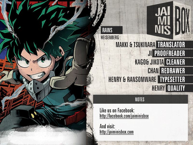 My Hero Academia, chapter 223