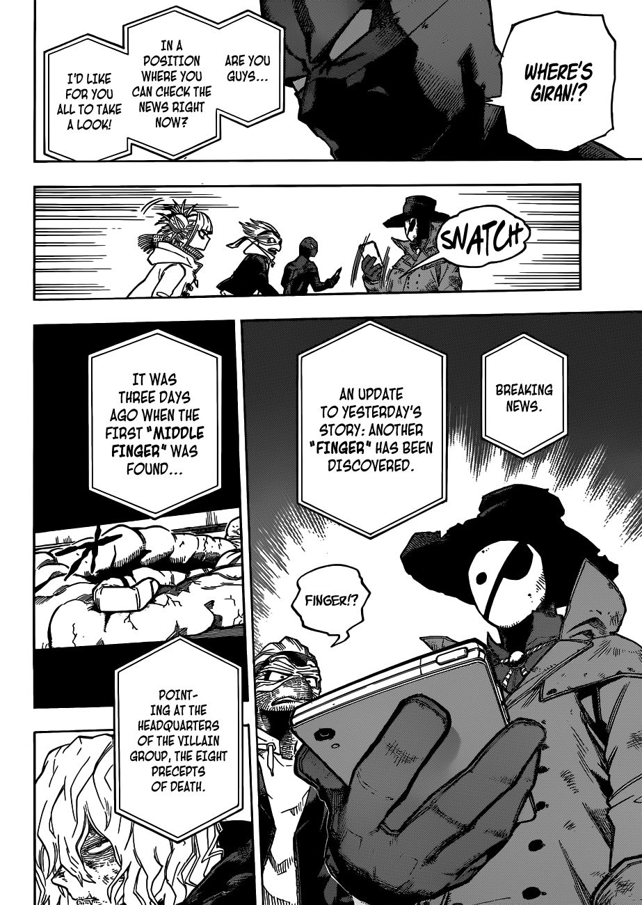 My Hero Academia, chapter 223