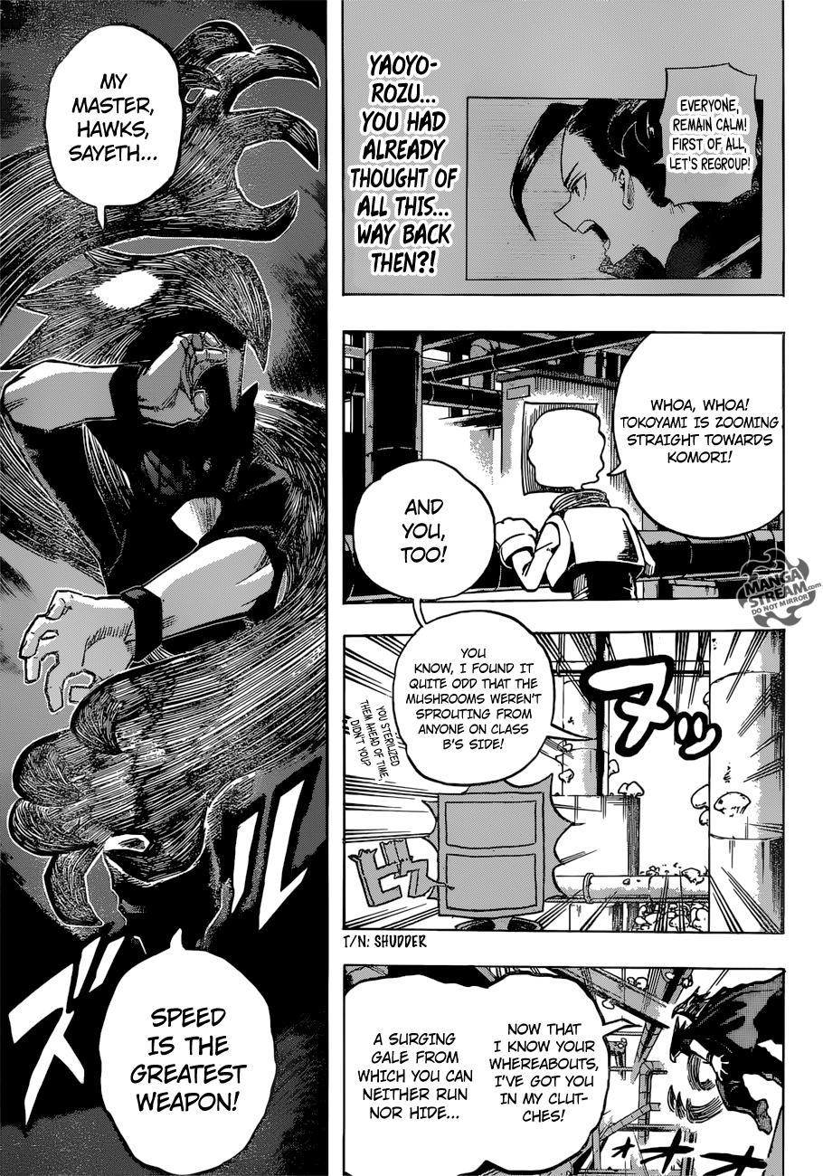 My Hero Academia, chapter 201