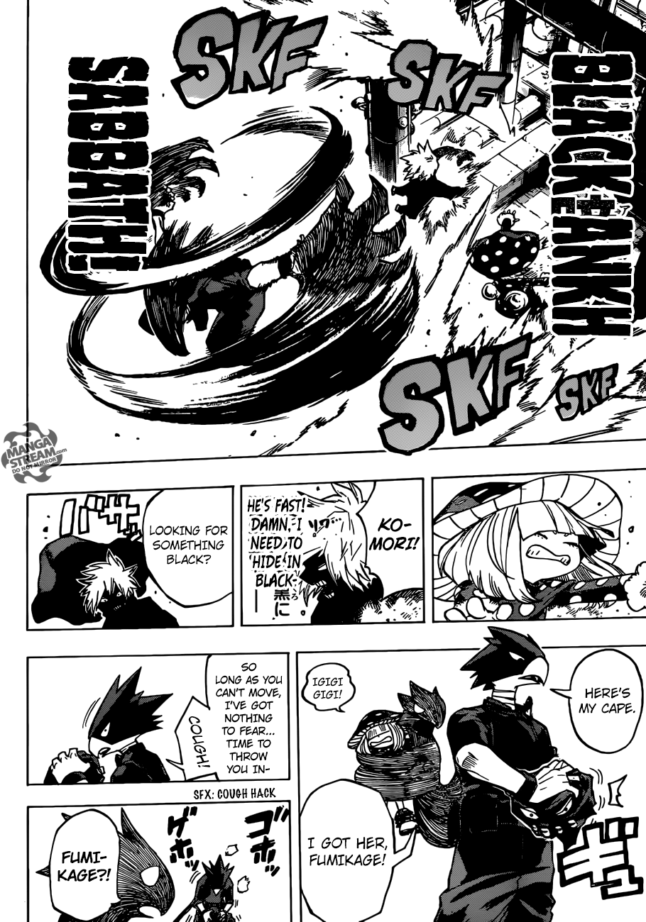 My Hero Academia, chapter 201